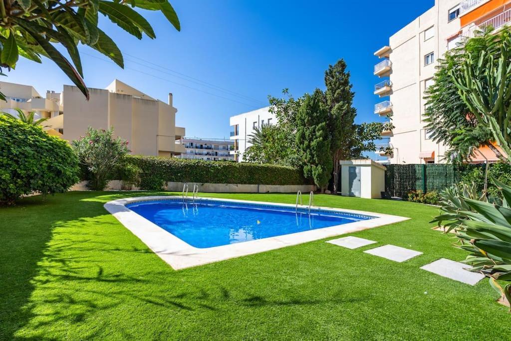 Apto. Brisa Marina Piscina+Parking A 5' Del Arenal Platja de Larenal Eksteriør billede